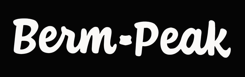 Berm Peak YouTube Channel Logo on Big Days Bike Rack Company Website with Recommendation Quote