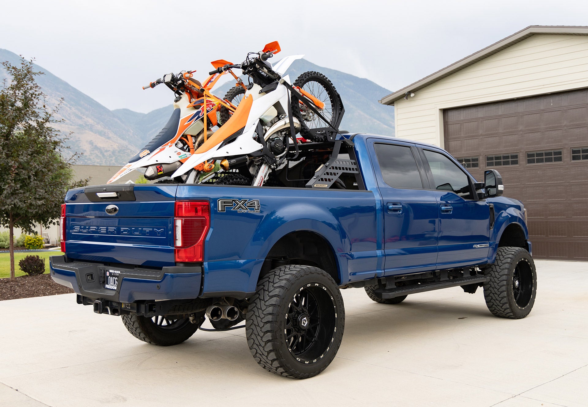 Chase Rack System - Essential Build // 2 Moto – Big Days Truck Accessories