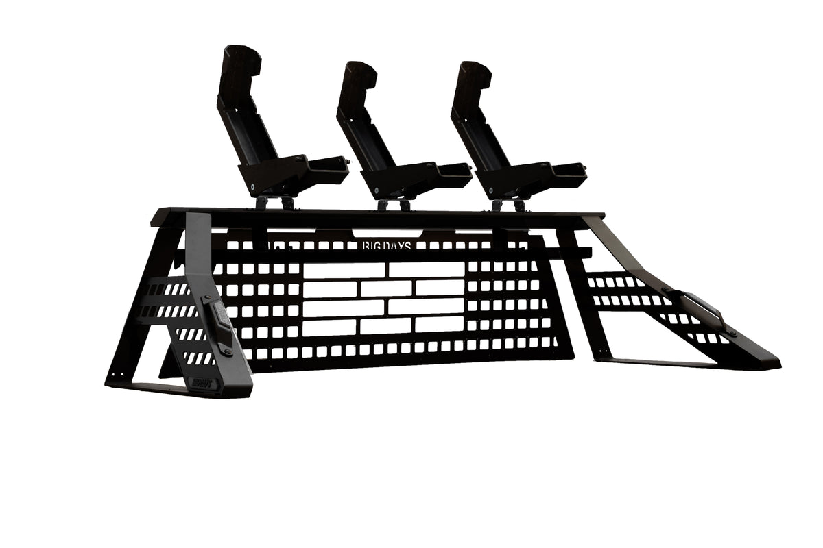 Elite Build // 3 Moto Rack (For 4'10"-5'4" Beds)