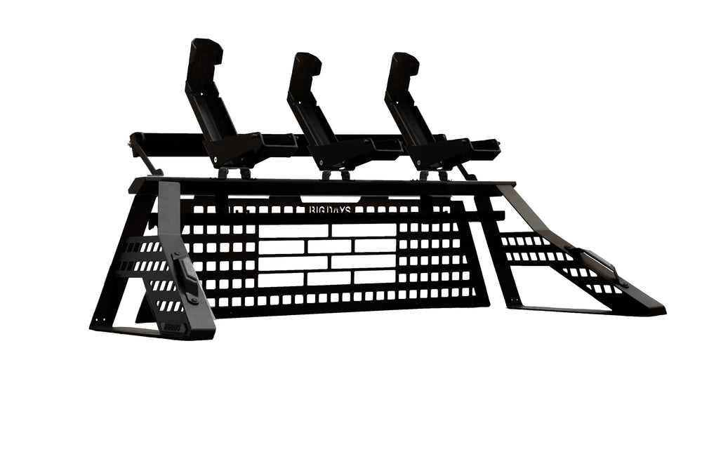 Pro Build // 3 Moto Rack (For 4'10"-5'4" Beds)