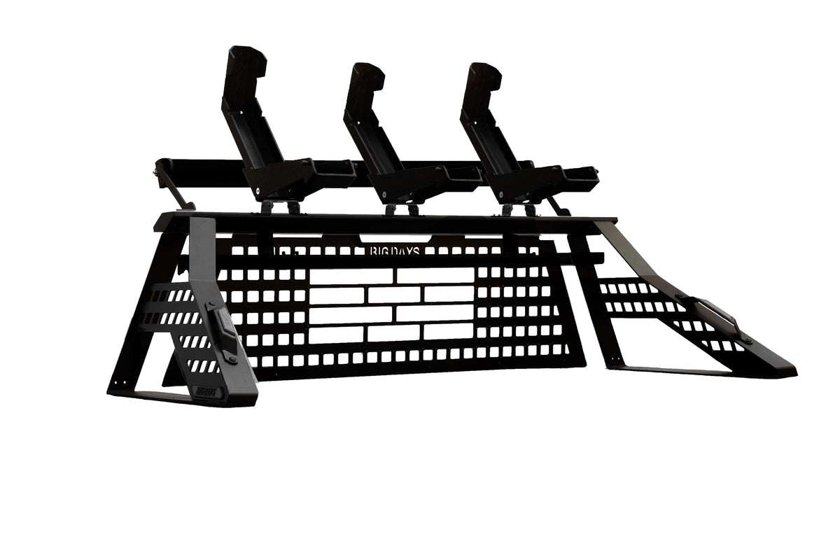 Pro Build // 3 Moto Rack (For 4'10"-5'4" Beds)