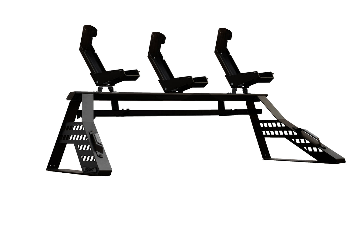 Essential Build // 3 Moto Rack