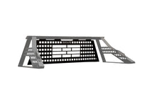 A headache rack attachment for the Big Days Chase Rack to protect the back window of a truck for dirt bikes, ATVs, ladders, utility