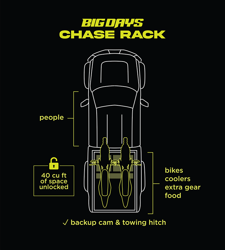 Chase Rack System - Elite Build // 2 Moto 2 Bike