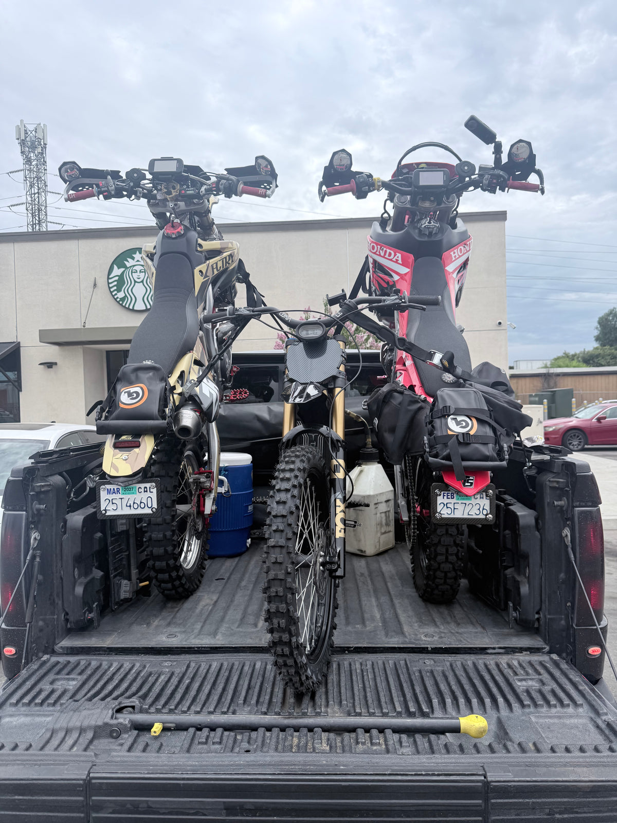 Elite Build // 2 Moto Rack (For 4'10"-5'4" Beds)