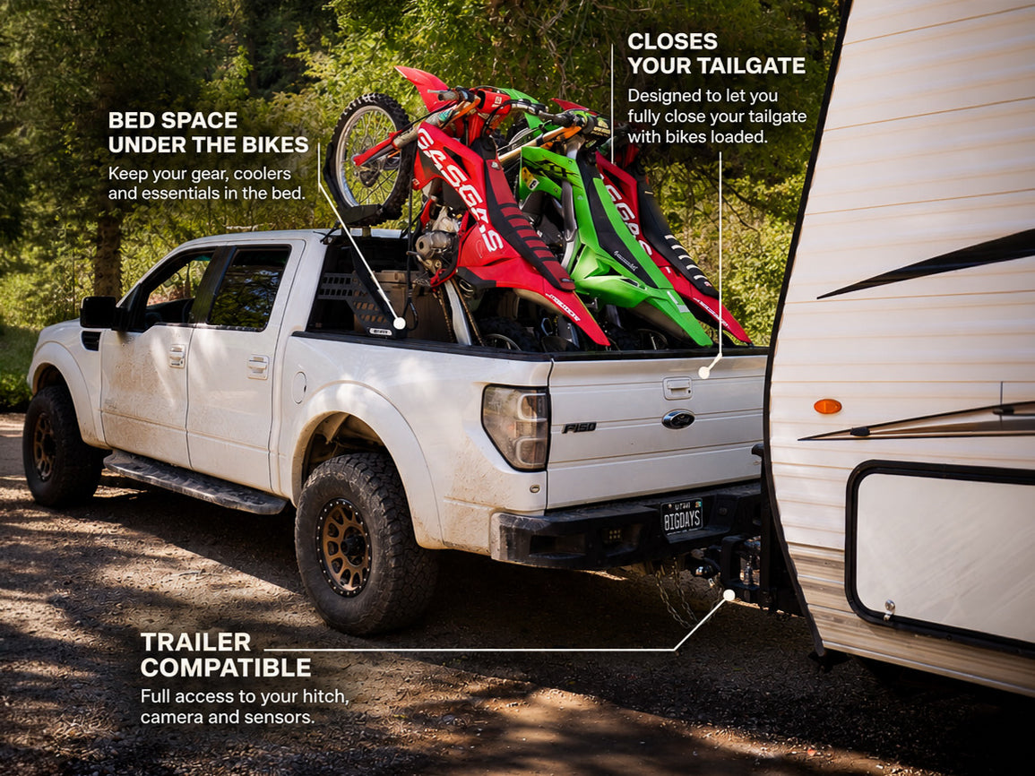 Pro Build // 3 Moto Rack